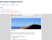 Triggered Emails